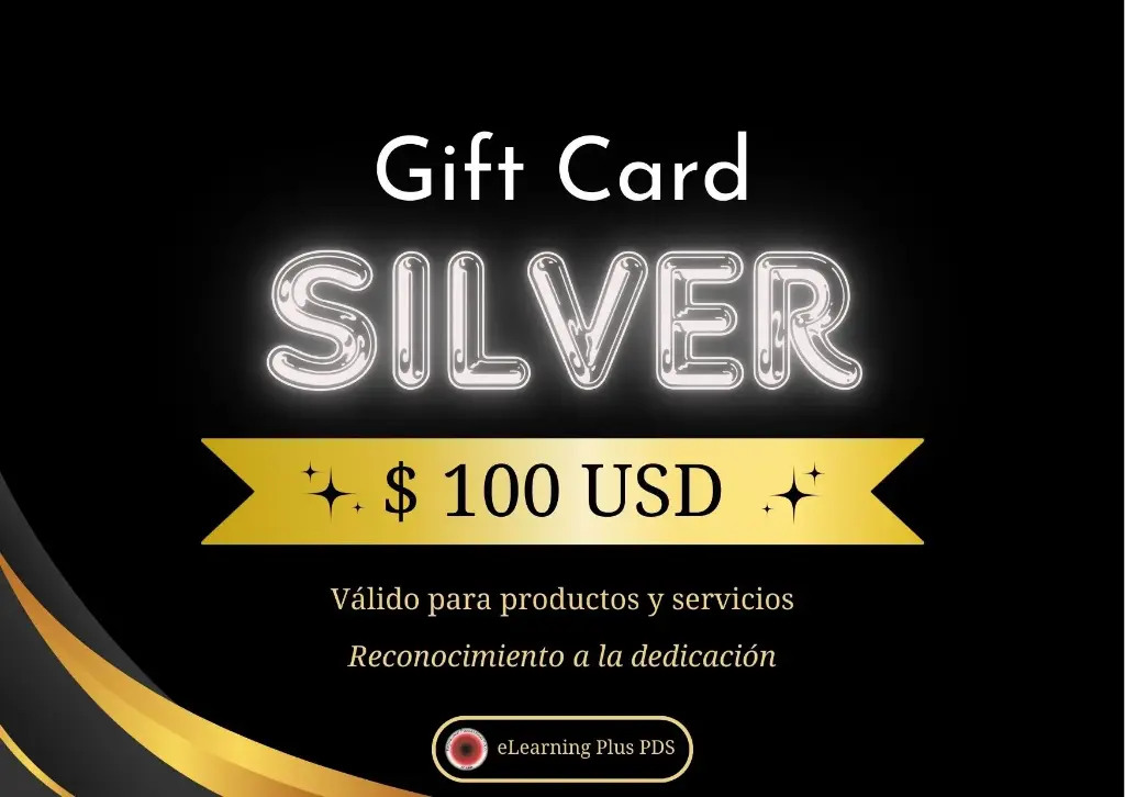 Tarjeta de regalo Silver 100USD