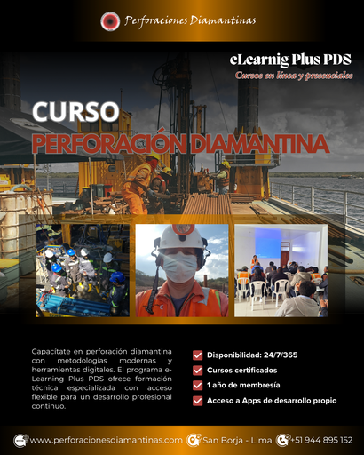 PERFORACIÓN DIAMANTINA PARA PERSONAL TÉCNICO Y ADMINISTRATIVO